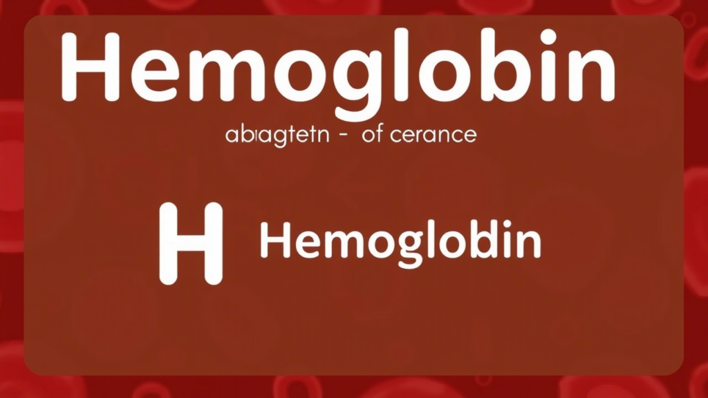 Abbreviation of Hemoglobin