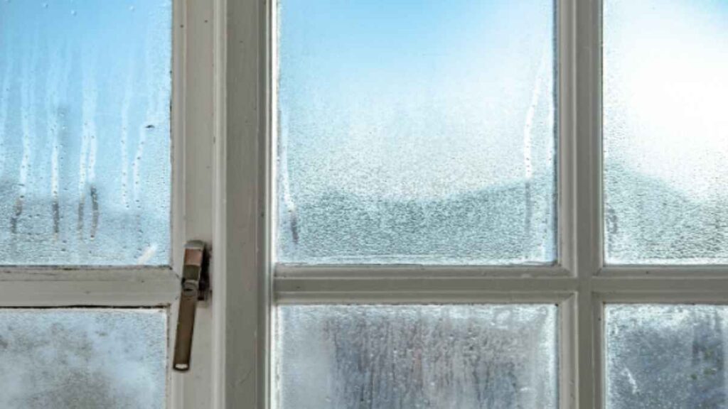 how to stop condensation on single pane windows