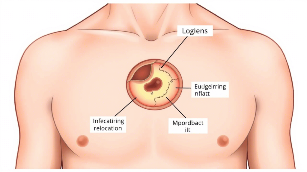 abscess icd 10