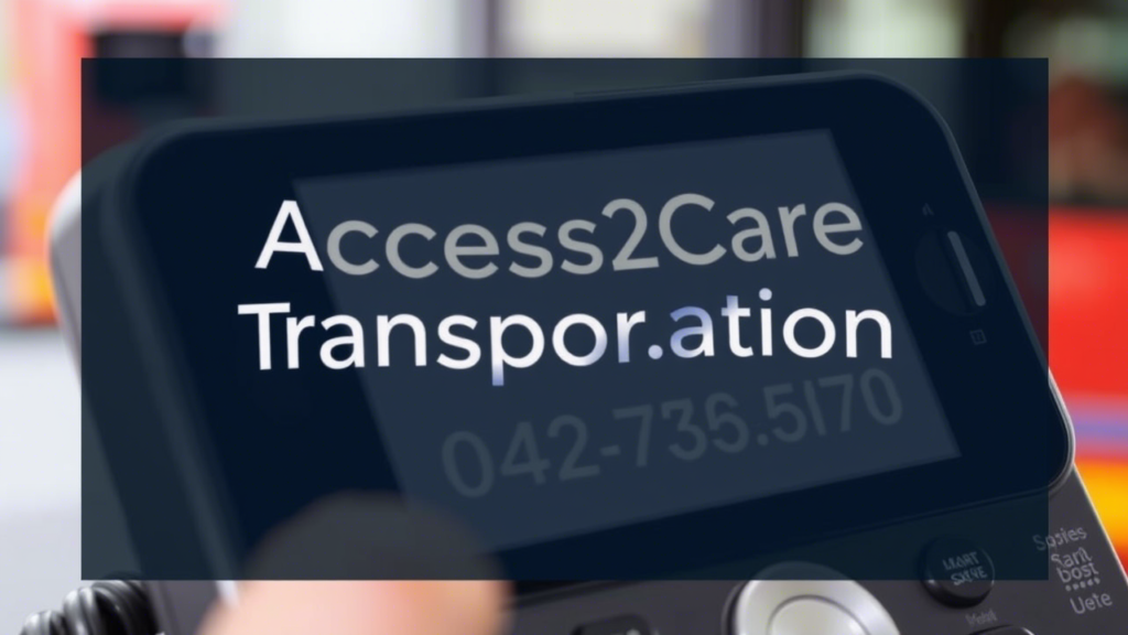 access2care transportation phone number